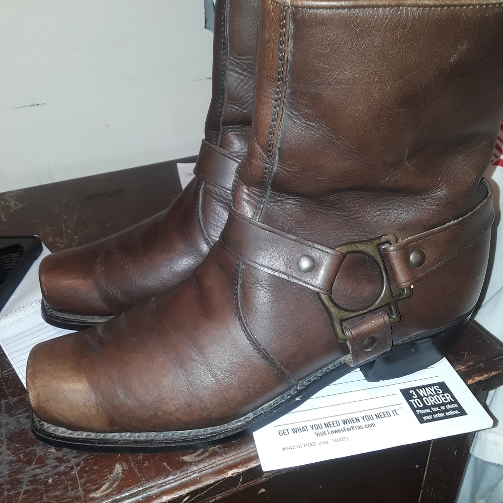 Unknown brand vintage buckle boots